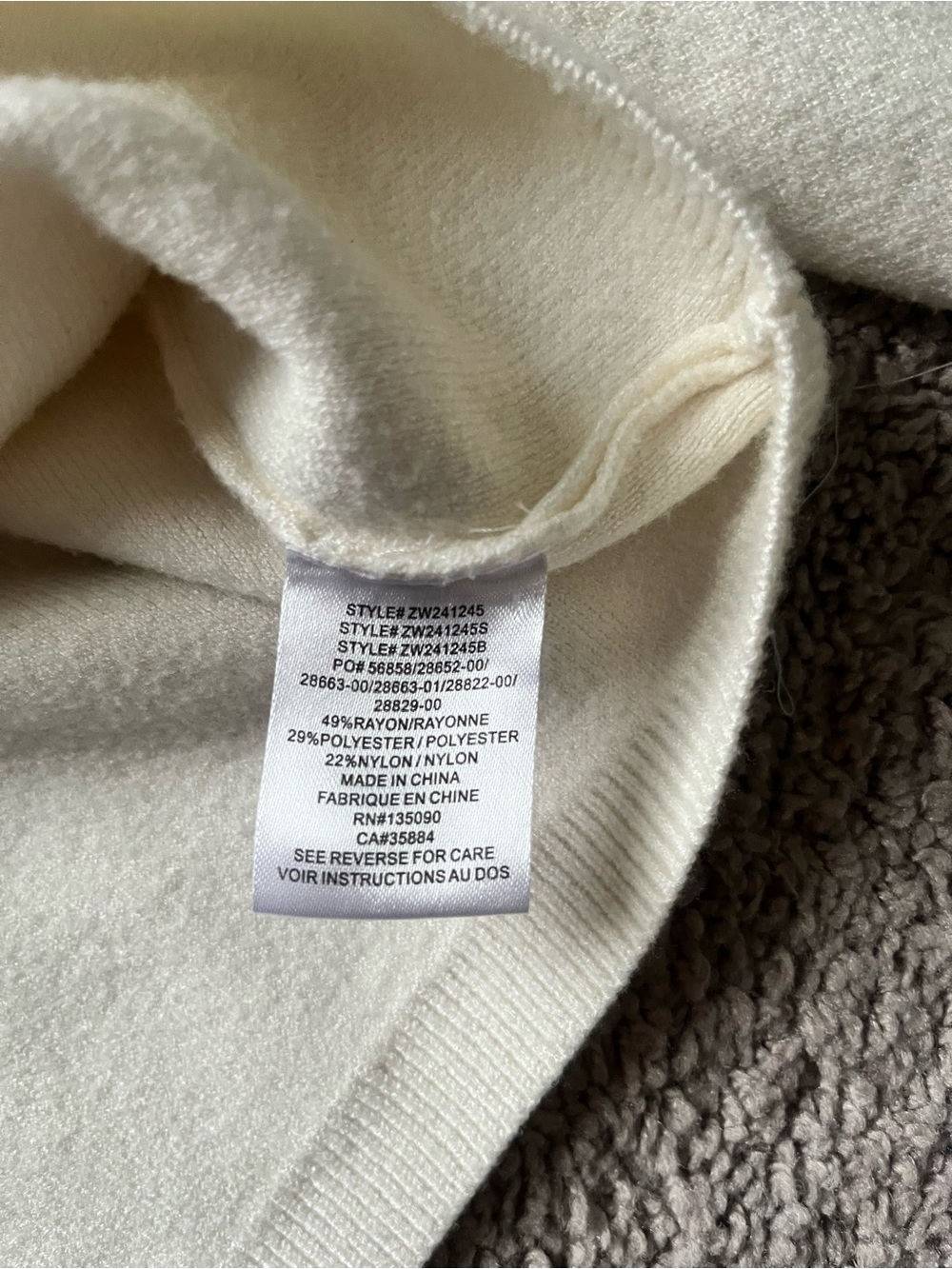 Z Supply Cream Cardigan - Picture 4 of 6